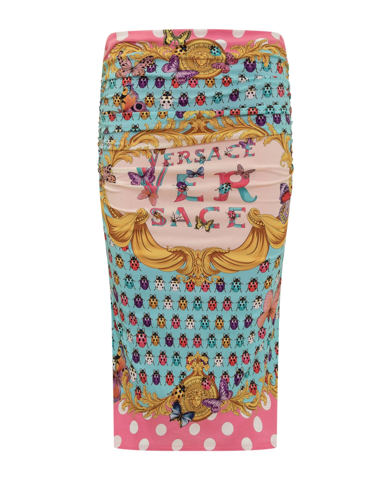 Versace Butterflies Ladybugs Skirt 1 Versace Butterflies Ladybugs Skirt