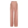 Max Mara Uncino Satin Trousers With Pleats