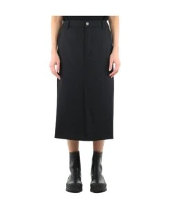 Balenciaga Front Panel Skirt