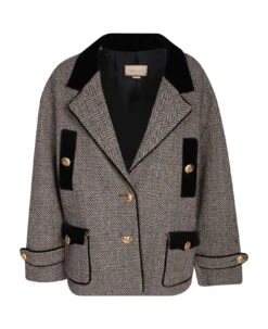 Gucci Herringbone Coat