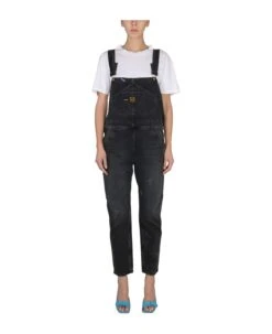 Dungarees With Logo