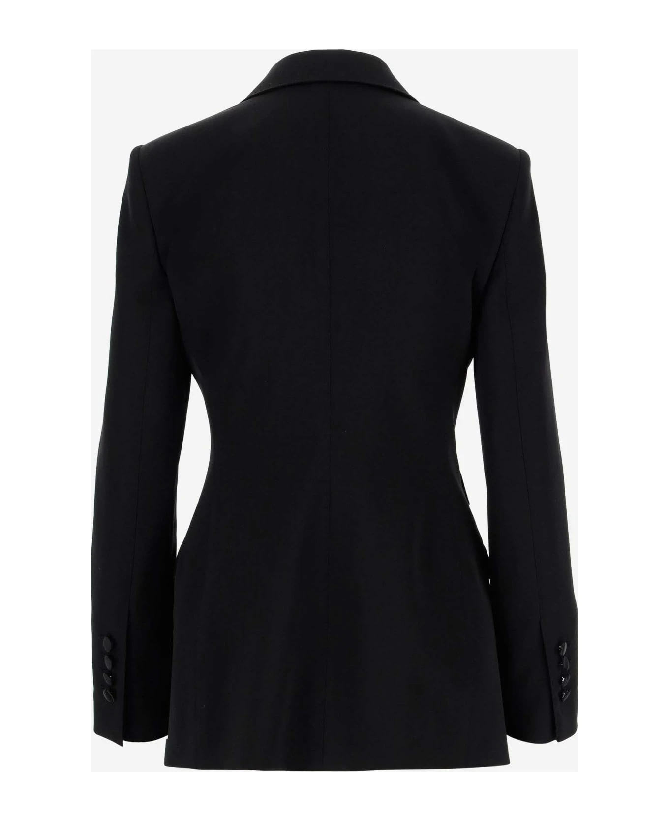 Dolce & Gabbana Single-breasted Wool Blend Blazer 2 Dolce & Gabbana Single-breasted Wool Blend Blazer - Image 2