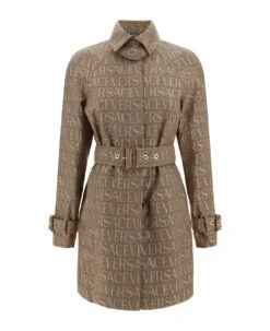 Versace Trench Parka Coat