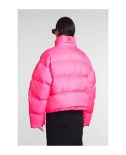Balenciaga Puffer In Rose-pink Polyester -Italist Store e431b858bb172c8b2f73370e2d080369