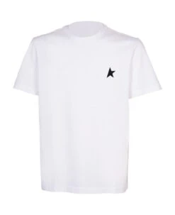 Golden Goose Star W's Regular T-shirt / Small Star/ Blackboard