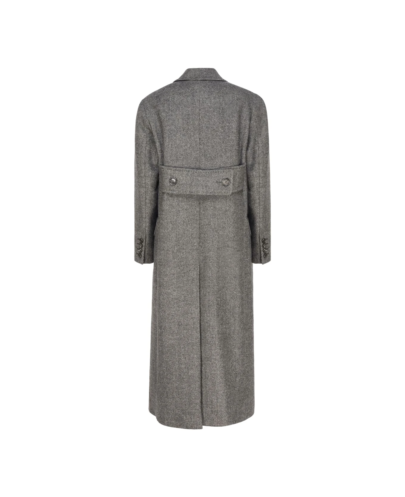 Max Mara Men's Wool Coat 4 Max Mara Men's Wool Coat - Image 4