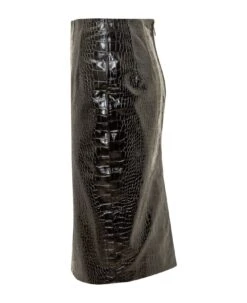 Versace Crocodile Skirt 5 Versace Crocodile Skirt -Italist Store e6674d30319fa090d692dc684d181225