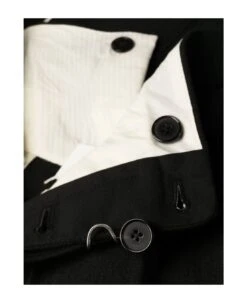 Maison Margiela Herringbone Wool Pleated Trousers -Italist Store e7a2e11af646263608b037eb5ac40c19