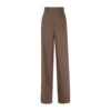 Max Mara Wide Trousers In Wool And Cashmere