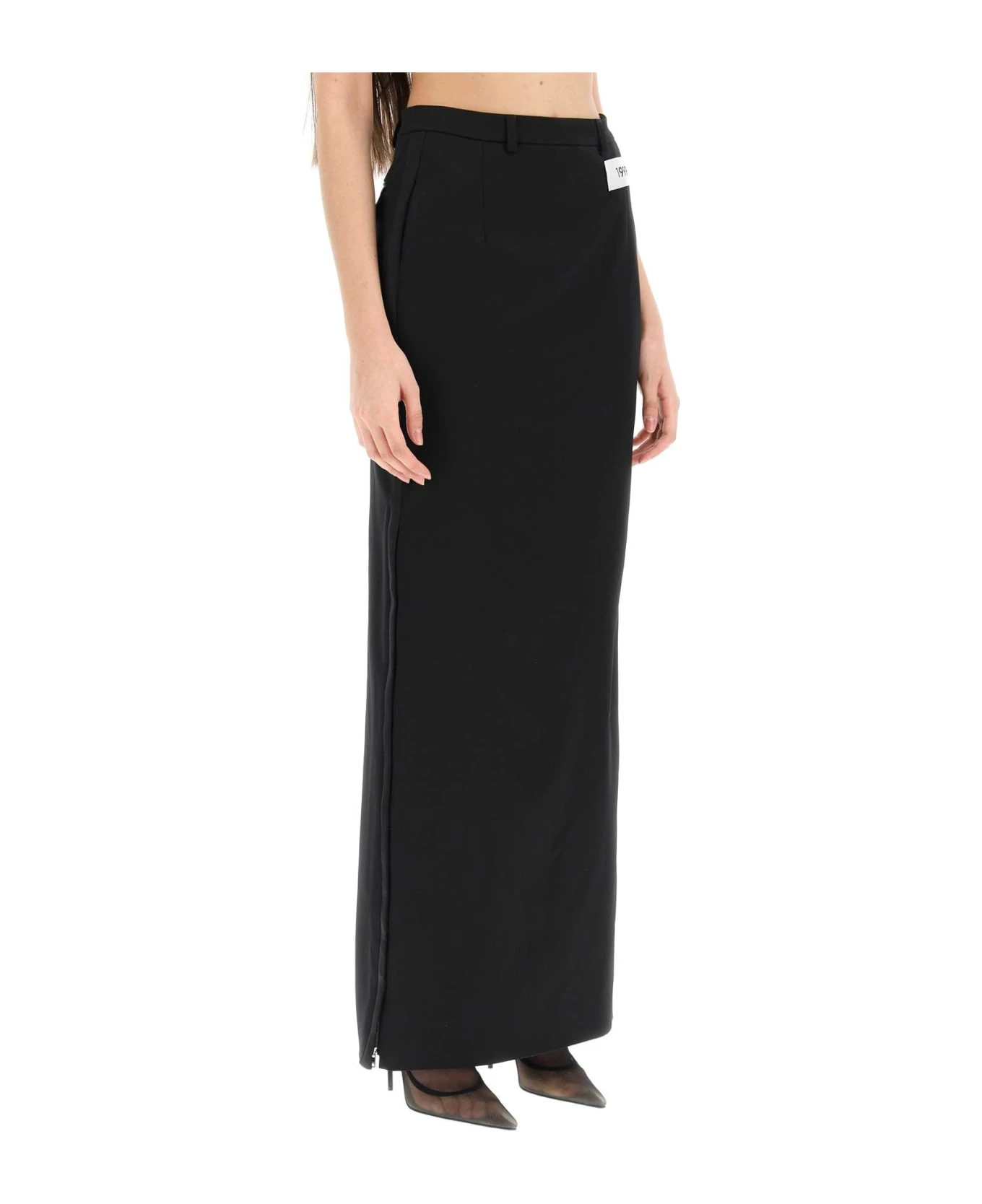 Dolce & Gabbana Cady Maxi Skirt With Slit 2 Dolce & Gabbana Cady Maxi Skirt With Slit - Image 2