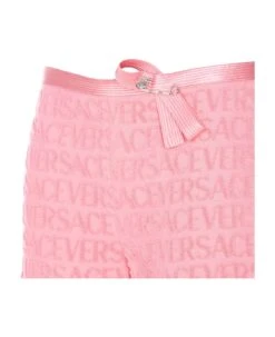 Versace Towels Allover Shorts -Italist Store ea317eb202572443dff2909d12b666ce