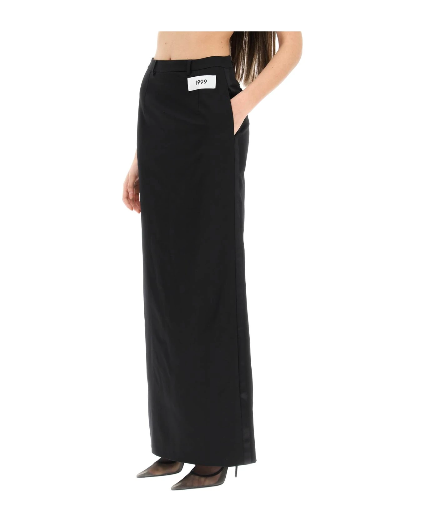 Dolce & Gabbana Cady Maxi Skirt With Slit 4 Dolce & Gabbana Cady Maxi Skirt With Slit - Image 4