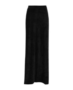 Balenciaga Fluid Velvet Maxi Skirt