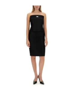 Versace Midi Longuette Skirt -Italist Store eb6ed3466eb3d99fd780bea3cb87020b