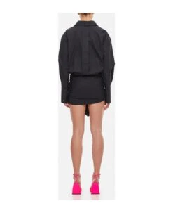 Hatty Cotton Mini Dress -Italist Store ebf81b53078739cf172e3fa4776df9a3