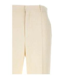 Chloé Wool And Silk Trousers 6 Chloé Wool And Silk Trousers -Italist Store ec6b7bf66d4831576894d0768524d728