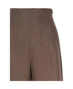Max Mara Wide Trousers In Wool And Cashmere -Italist Store ed5e345966098e85d93bbd18cd6992b5