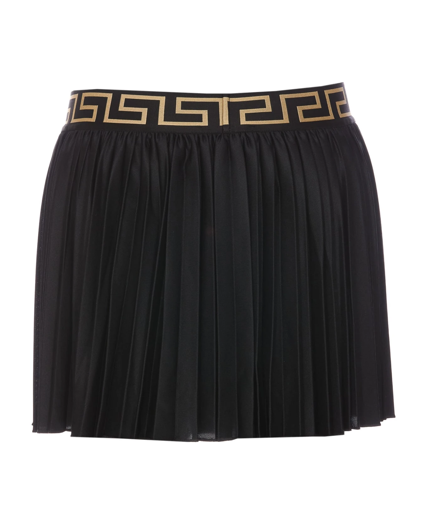Versace Greca Logo Pleated Mini Skort 2 Versace Greca Logo Pleated Mini Skort - Image 2