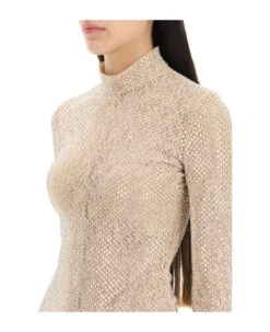 STELLA MCCARTNEY Crystal Lace Jumpsuit -Italist Store ee45eee5f47bbbc4359790e2f64235d7