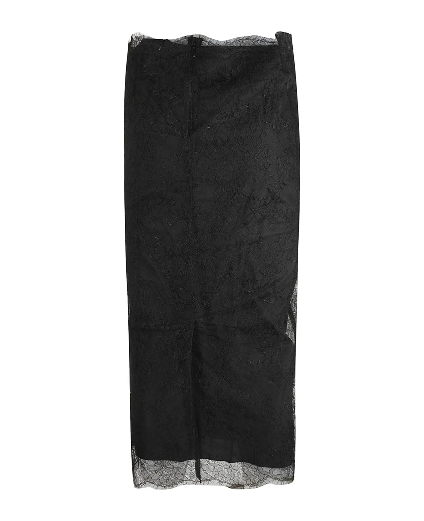 Dolce & Gabbana Laced Wrap Skirt 2 Dolce & Gabbana Laced Wrap Skirt - Image 2