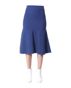Max Mara Este Flared Midi Skirt