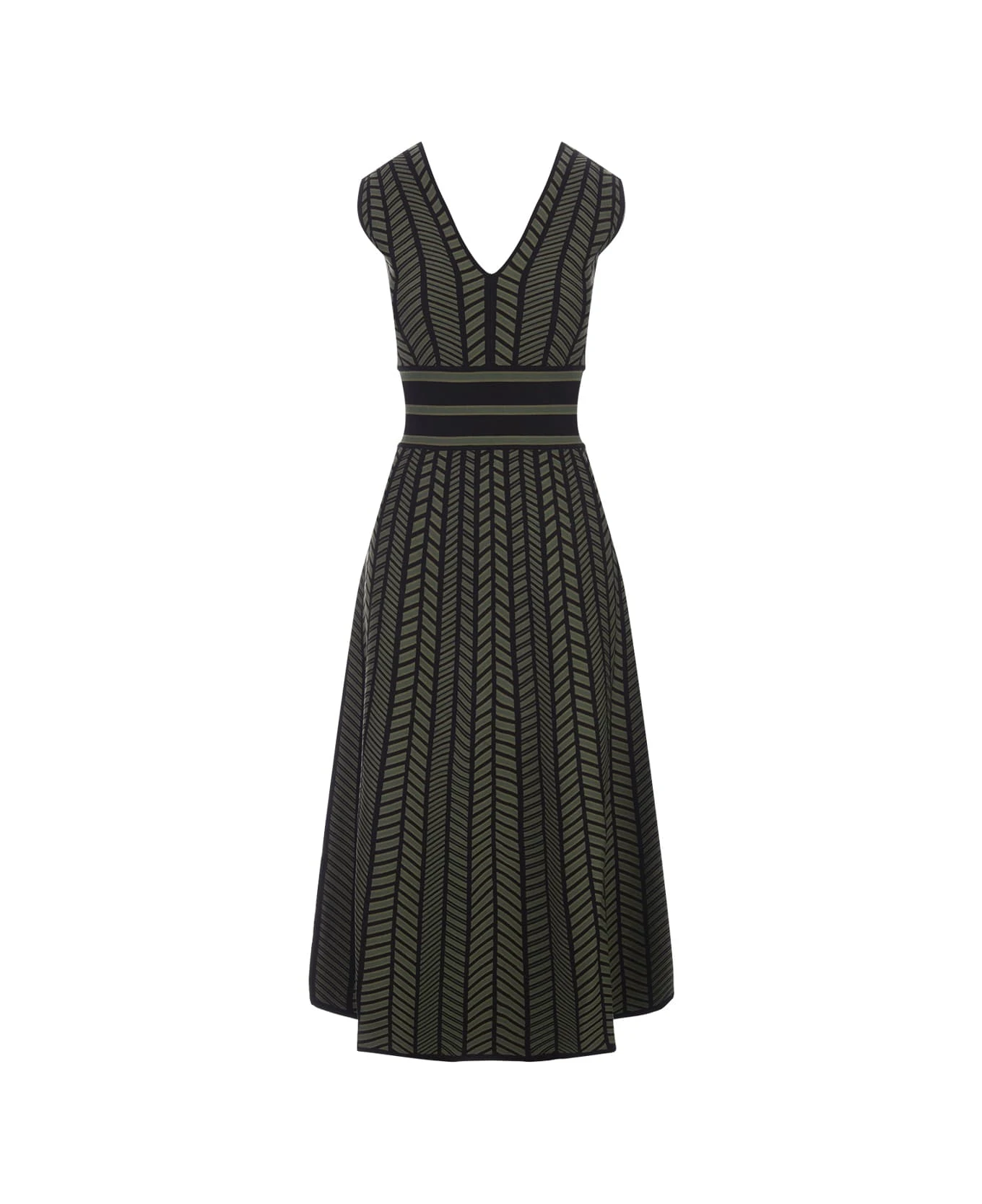 Max Mara Green Biavo Midi Dress 1 Max Mara Green Biavo Midi Dress