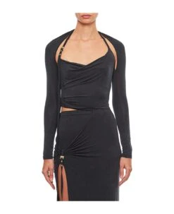 Jacquemus Le Haut Peplo Bolero Top
