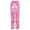 Dolce & Gabbana Printed Silk Trousers