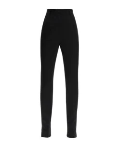 Dolce & Gabbana Slim Trousers With Zip Cuffs