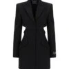 Versace Blazer Dress With Cut-outs
