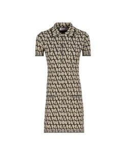 Valentino Garavani Short Dress With Logo