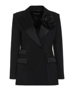 Dolce & Gabbana Double-breasted Virgin Wool Jacket