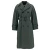 Maison Margiela Green Waterproof Trench Coat With Matching Waist In Cotton Blend Woman