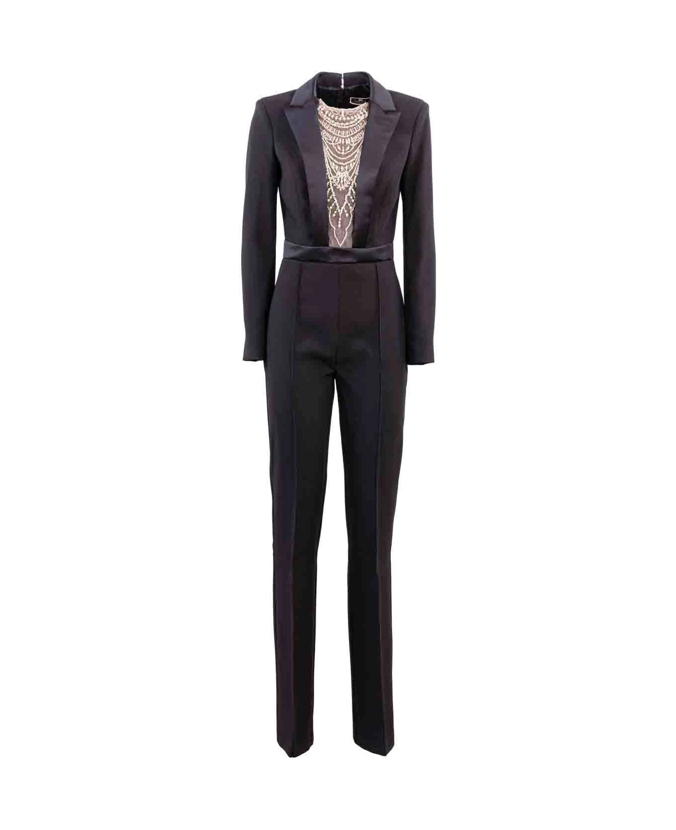 Elisabetta Franchi Crêpe Jumpsuit 1 Elisabetta Franchi Crêpe Jumpsuit