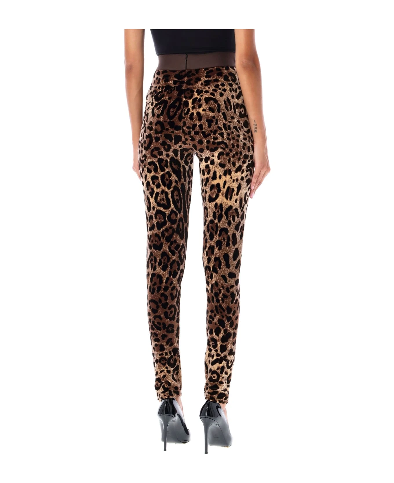 Dolce & Gabbana Leggings Leo Print 2 Dolce & Gabbana Leggings Leo Print - Image 2
