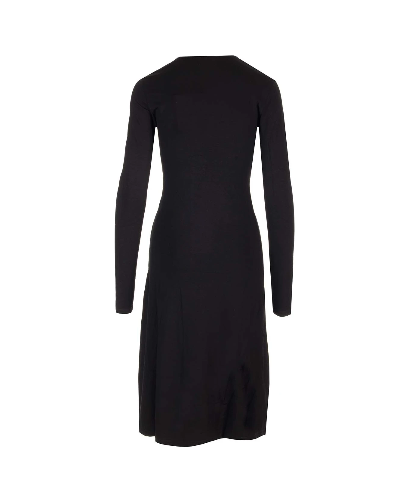 Black 'lisy' Midi Dress 2 Black 'lisy' Midi Dress - Image 2