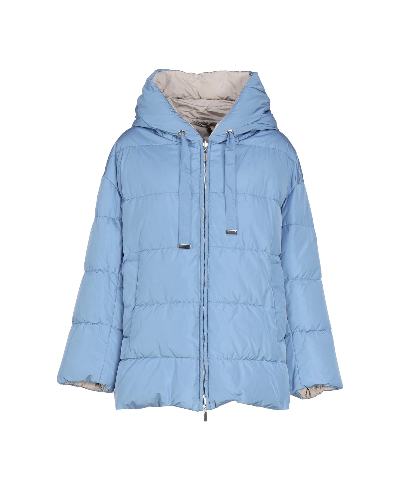 Max Mara Reversible Quilted Nylon Down Jacket 2 Max Mara Reversible Quilted Nylon Down Jacket - Image 2