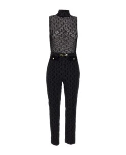 Elisabetta Franchi 'events' Double Stretch Crepe Jumpsuit
