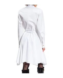 Versace Long-sleeved Shirt Dress -Italist Store fad92067ffd2b760ad6942f2182f48d7