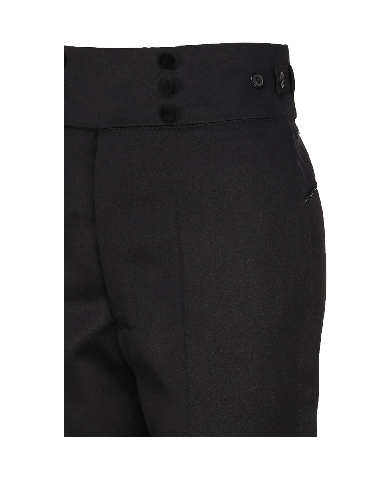 Maison Margiela Tapered Wool Trousers 3 Maison Margiela Tapered Wool Trousers - Image 3
