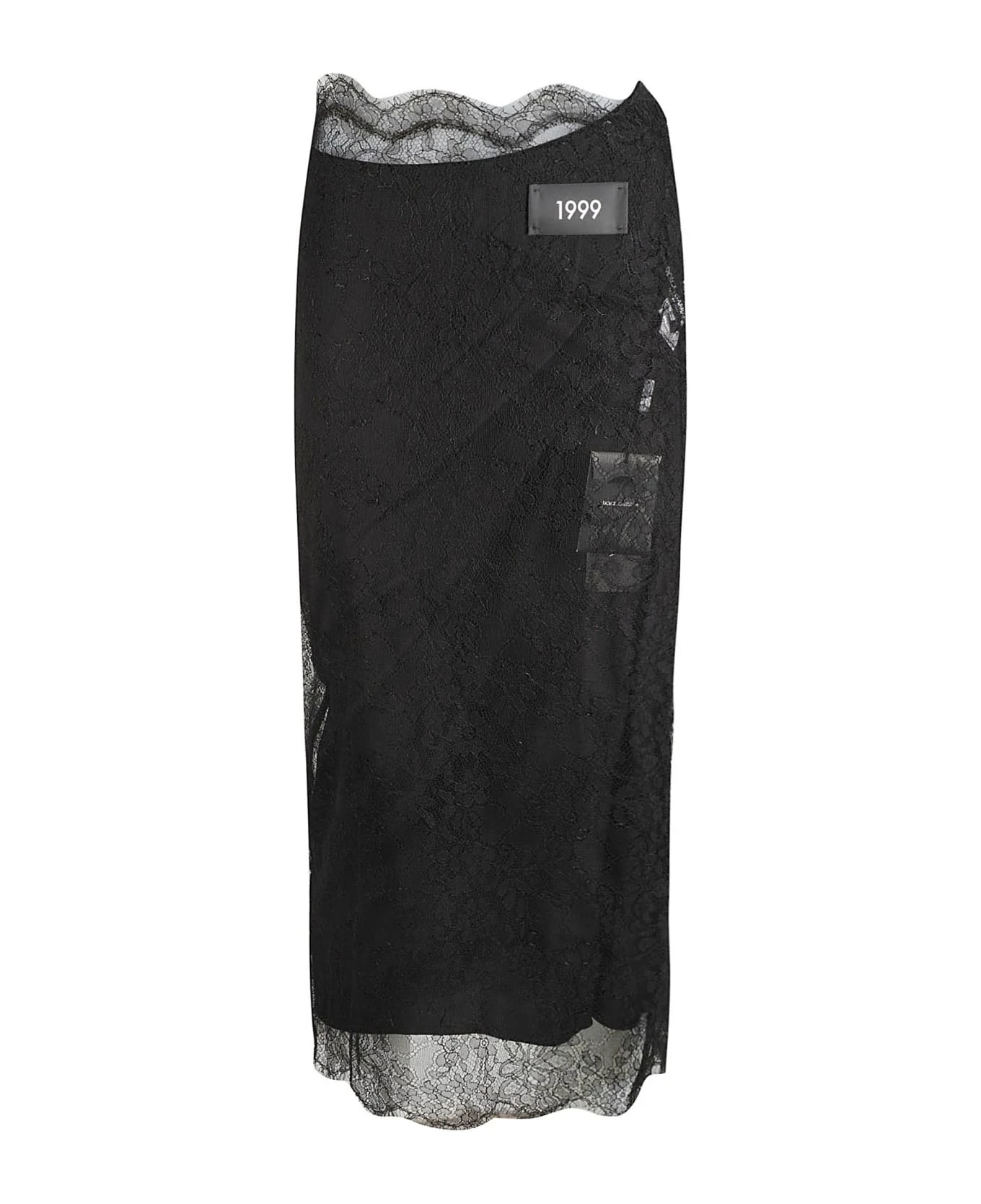 Dolce & Gabbana Laced Wrap Skirt 1 Dolce & Gabbana Laced Wrap Skirt
