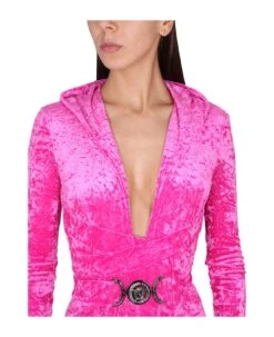 Versace Medusa Velvet Hooded Jumpsuit '95 -Italist Store fde0513949f054929096898763d9c826