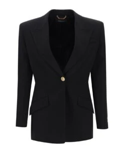 Versace Single-breasted Medusa Jacket